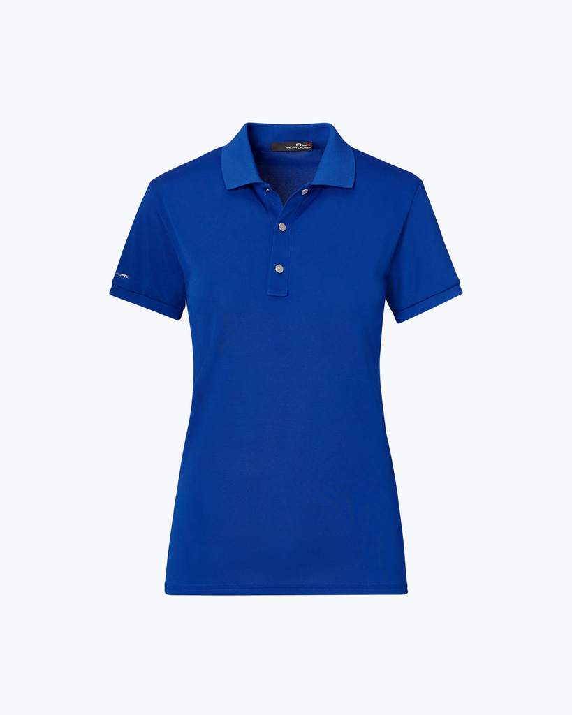 Tailored Fit Mesh-Panel Polo